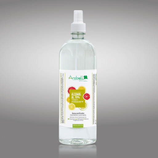 ALCOHOL 70% TONICO PURIFICANTE X 1 L ALCOHOL 70% TONICO PURIFICANTE X 1 L