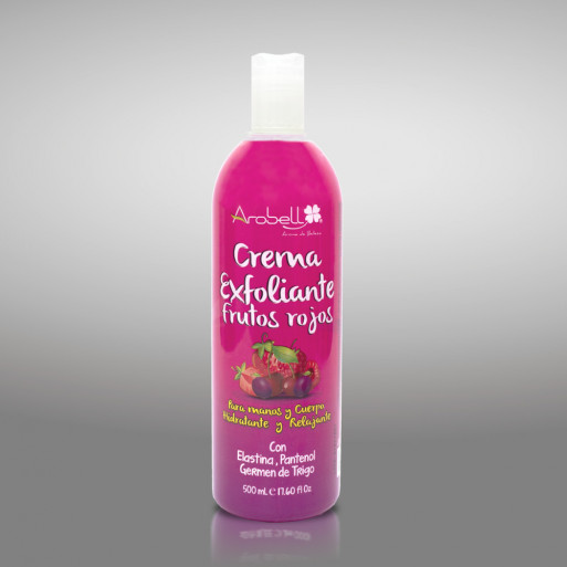 CREMA EXFOLIANTE DE FRUTOS ROJOS PARA MANOS Y CUERPO * 500 CREMA EXFOLIANTE DE FRUTOS ROJOS PARA MANOS Y CUERPO * 500