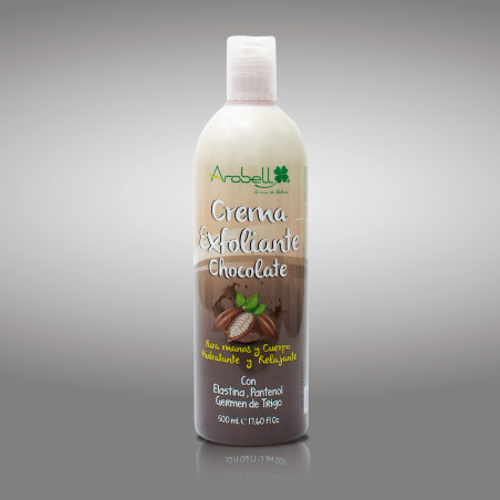 CREMA EXFOLIANTE DE CHOCOLATE PARA MANOS Y CUERPO * 500