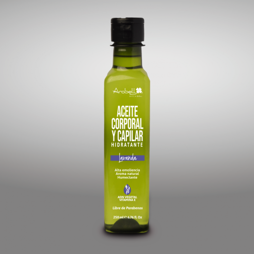 ACEITE CORPORAL Y CAPILAR: LAVANDA * 250 ML