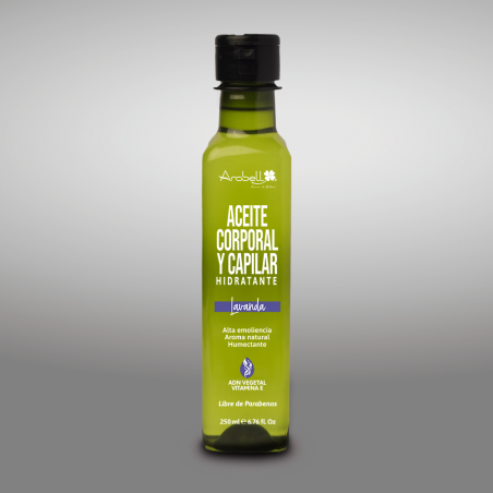 ACEITE CORPORAL Y CAPILAR: LAVANDA * 250 ML