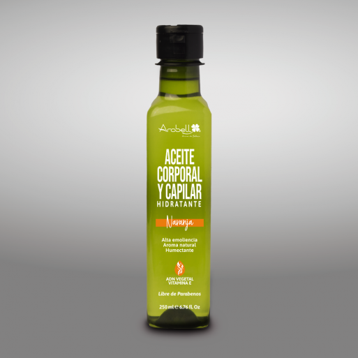 ACEITE CORPORAL Y CAPILAR: NARANJA * 250 ML ACEITE CORPORAL Y CAPILAR: NARANJA * 250 ML