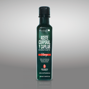 ACEITE CORPORAL Y CAPILAR: PITANGA * 250 ML