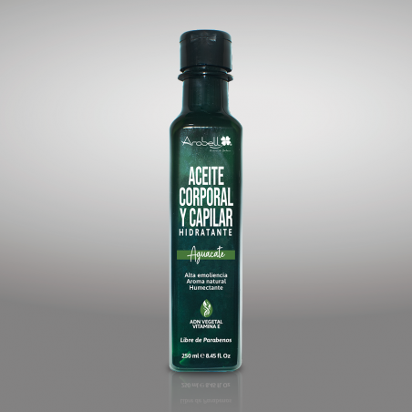 ACEITE CORPORAL Y CAPILAR: AGUACATE * 250 ML