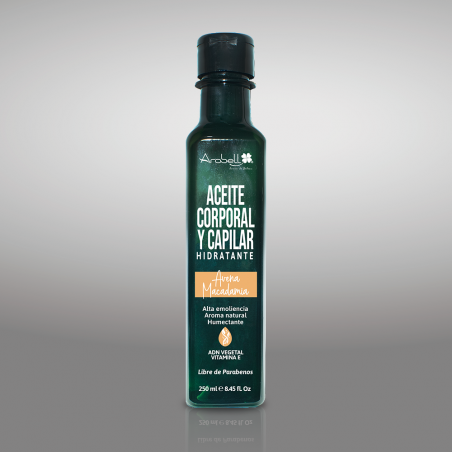 ACEITE CORPORAL Y CAPILAR: AVENA MACADAMIA * 250 ML